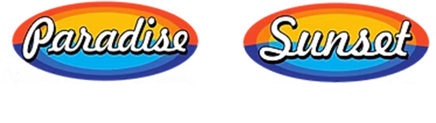 Paradise Liquors and Sunset Liquors Logos